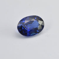 1.24 cts Natural Blue Sapphire Loose Gemstone Oval Cut Certified