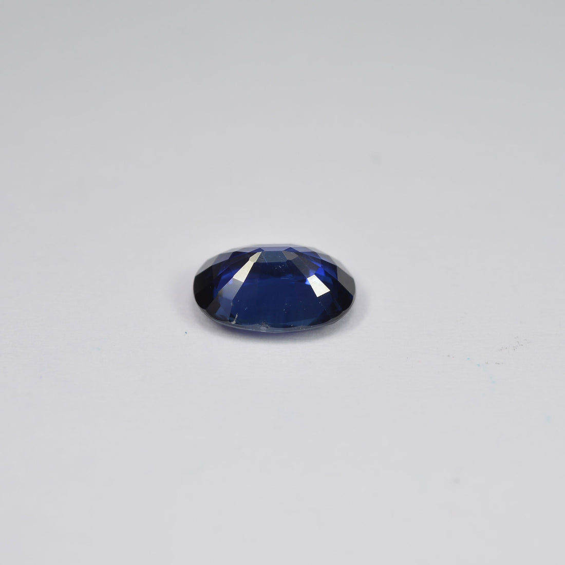 0.80 cts Natural Blue Sapphire Loose Gemstone Oval Cut Certified