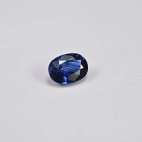 0.80 cts Natural Blue Sapphire Loose Gemstone Oval Cut Certified