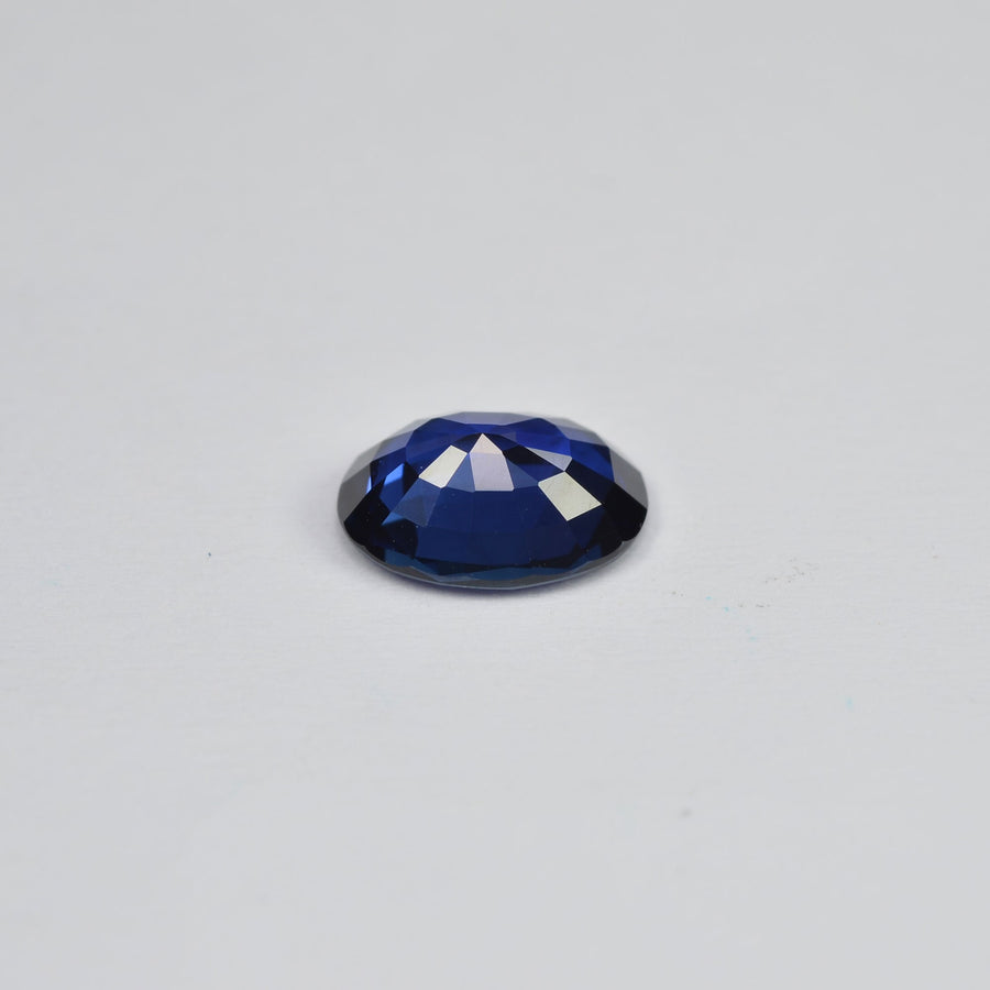 0.95 cts Natural Blue Sapphire Loose Gemstone Oval Cut Certified