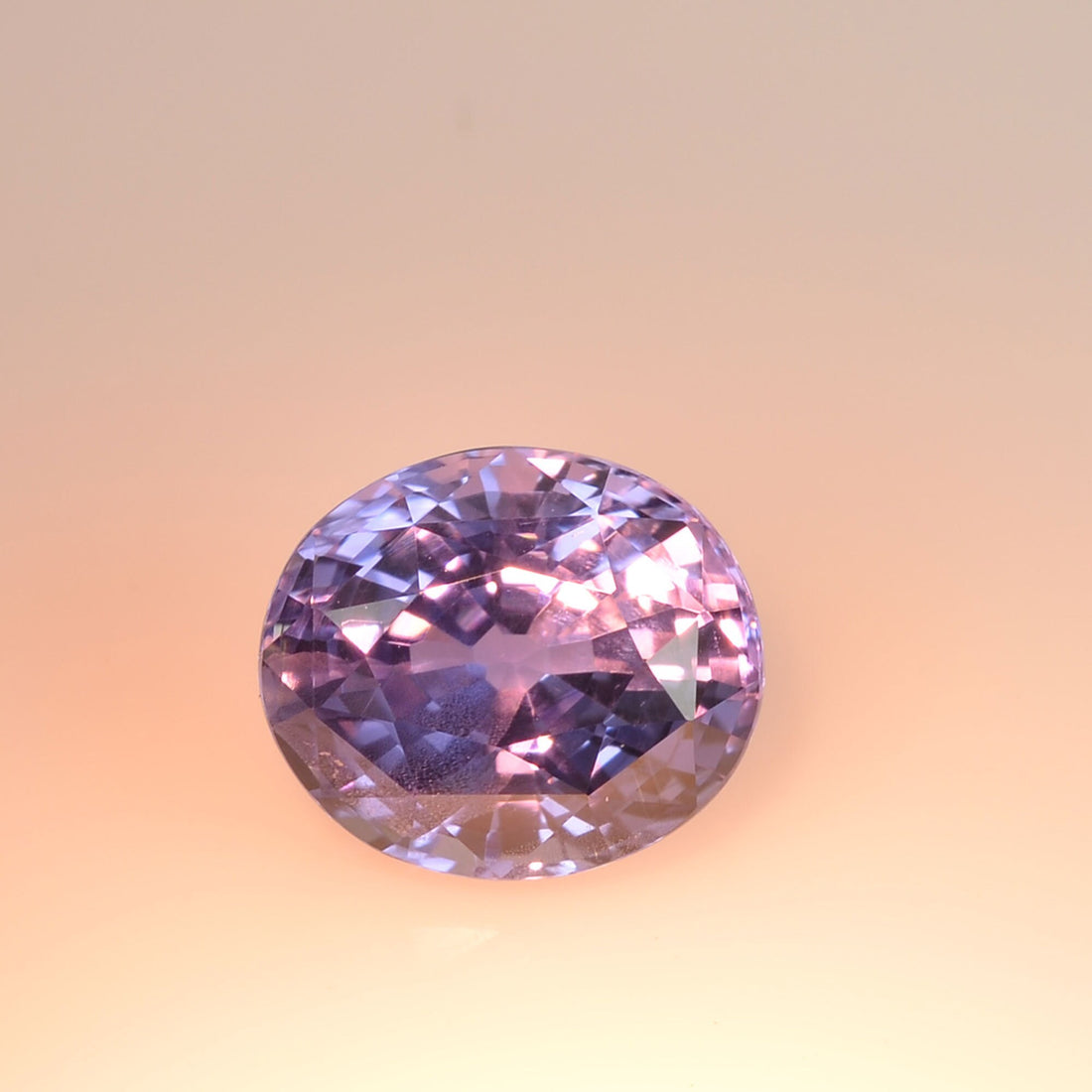 1.76 cts Unheated Natural Color Change Blue Sapphire Loose Gemstone Oval Cut