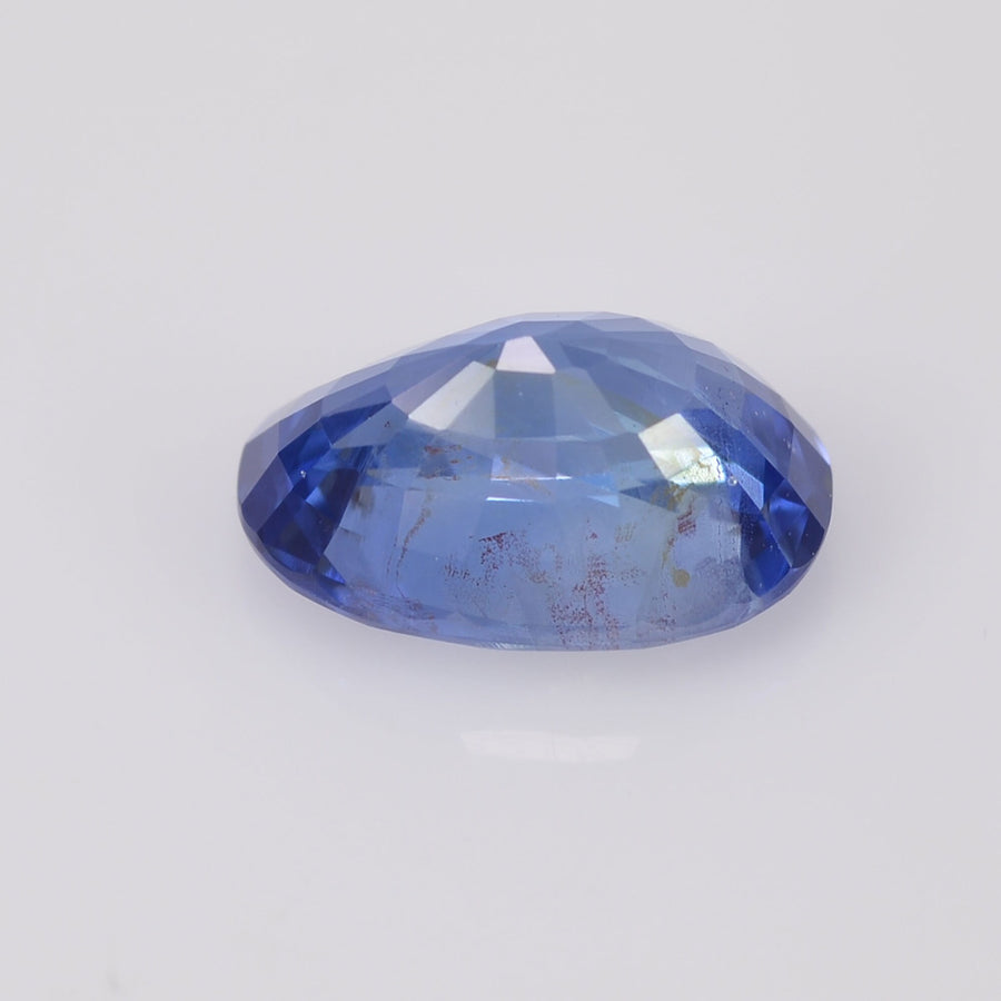 2.43 cts Unheated Natural Blue Sapphire Loose Gemstone Oval Cut Certified