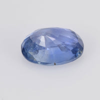 2.92 cts Unheated Natural Blue Sapphire Loose Gemstone Oval Cut Certified