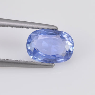 1.51 cts Natural Blue Sapphire Loose Gemstone Cushion Cut Certified