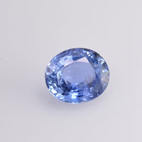 1.58 cts Natural Blue Sapphire Loose Gemstone Oval Cut Certified