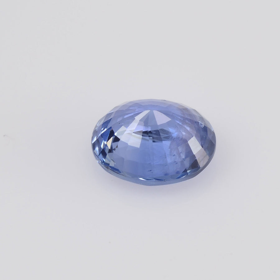 1.58 cts Natural Blue Sapphire Loose Gemstone Oval Cut Certified