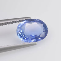 1.65 cts Natural Blue Sapphire Loose Gemstone Oval Cut Certified