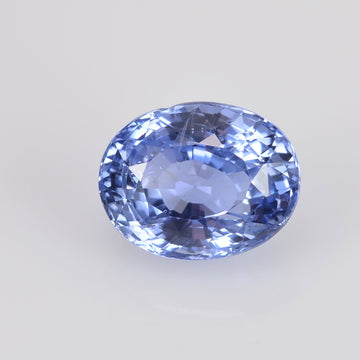 2.67 cts Natural Blue Sapphire Loose Gemstone Oval Cut Certified