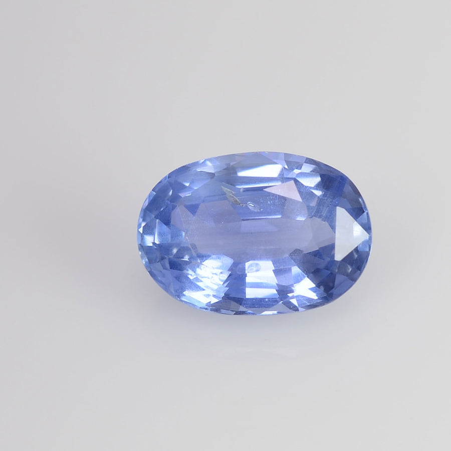 1.43 cts Natural Blue Sapphire Loose Gemstone Oval Cut Certified
