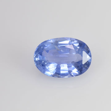 1.43 cts Unheated Natural Blue Sapphire Loose Gemstone Oval Cut - Thai Gems Export Ltd.