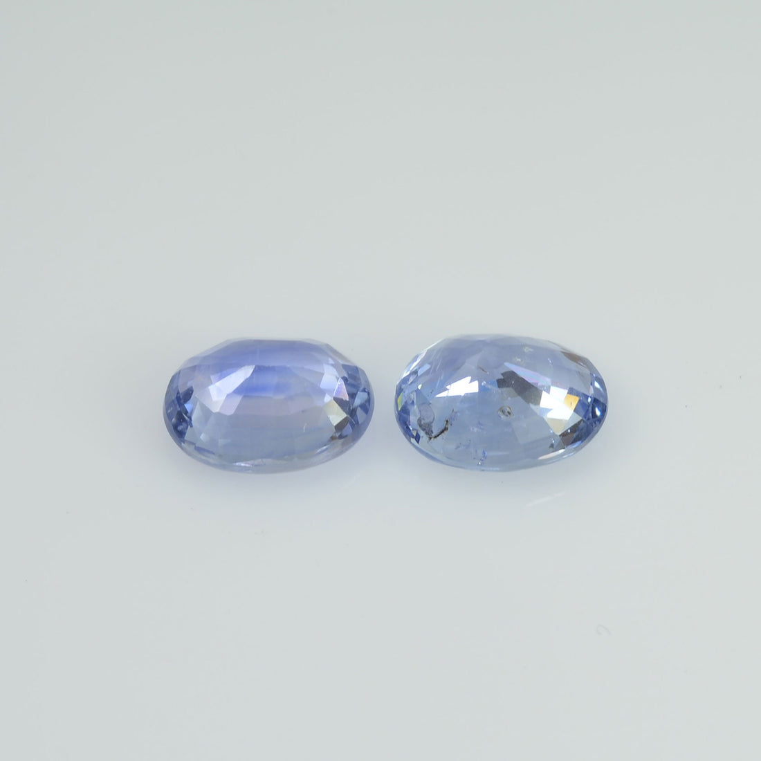 2.27 cts Natural Blue Sapphire Loose Pair Gemstone Oval Cut