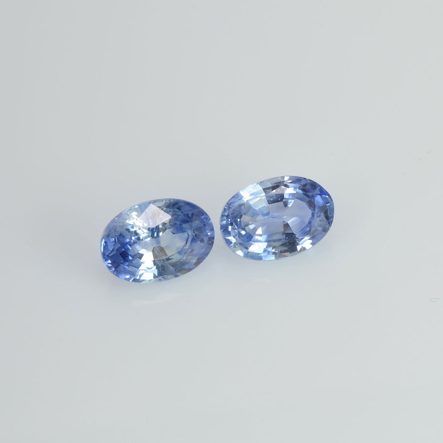 1.72 cts Natural Blue Sapphire Loose Pair Gemstone Oval Cut