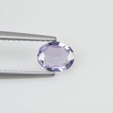 0.64 cts Natural Purple Sapphire Loose Gemstone Oval Cut