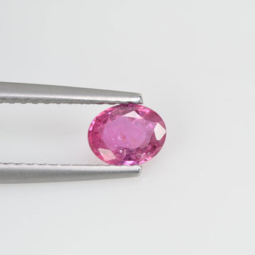 0.60 cts Natural Fancy Pink Sapphire Loose Gemstone oval Cut