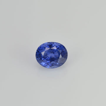 2.30 cts Unheated Natural Blue Sapphire Loose Gemstone Oval Cut Certified