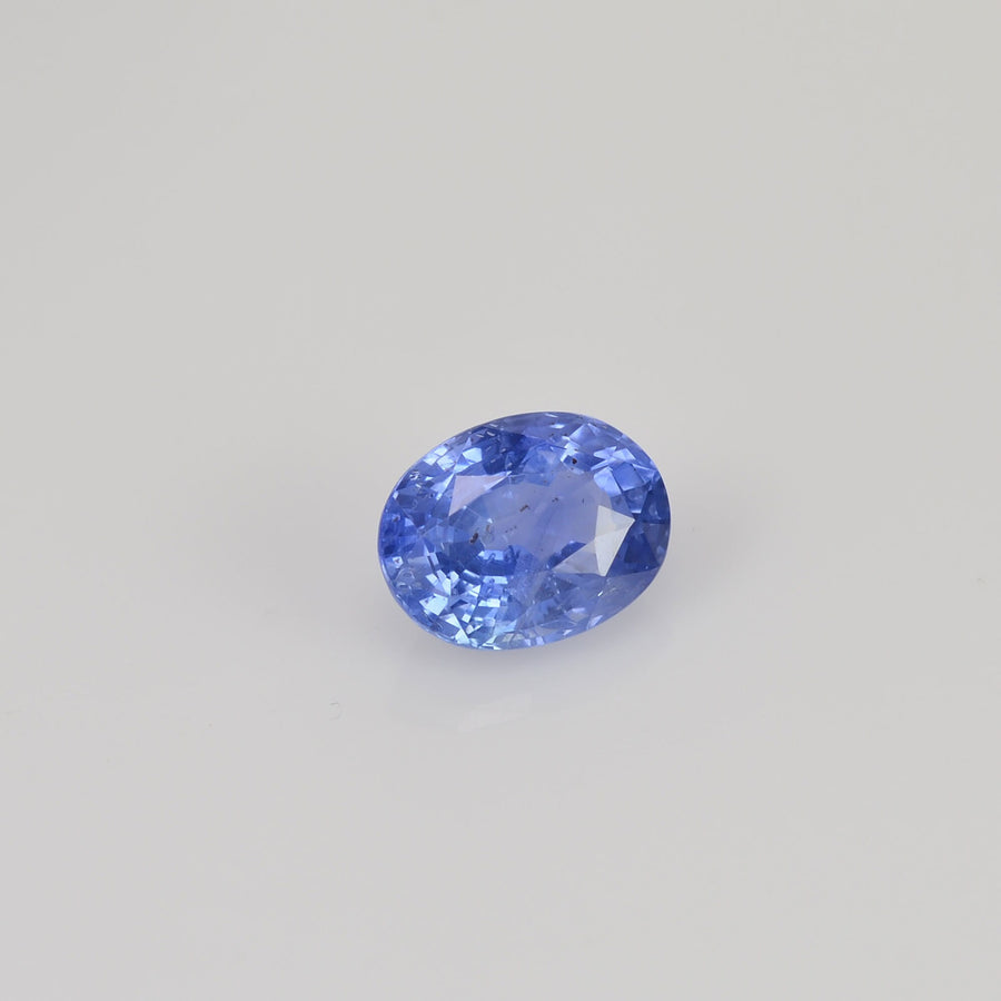 1.80 cts Unheated Natural Blue Sapphire Loose Gemstone Oval Cut Certified