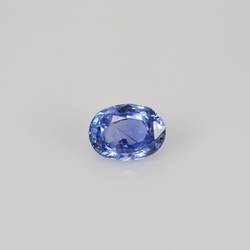 1.70 cts Unheated Natural Blue Sapphire Loose Gemstone Oval Cut Certified
