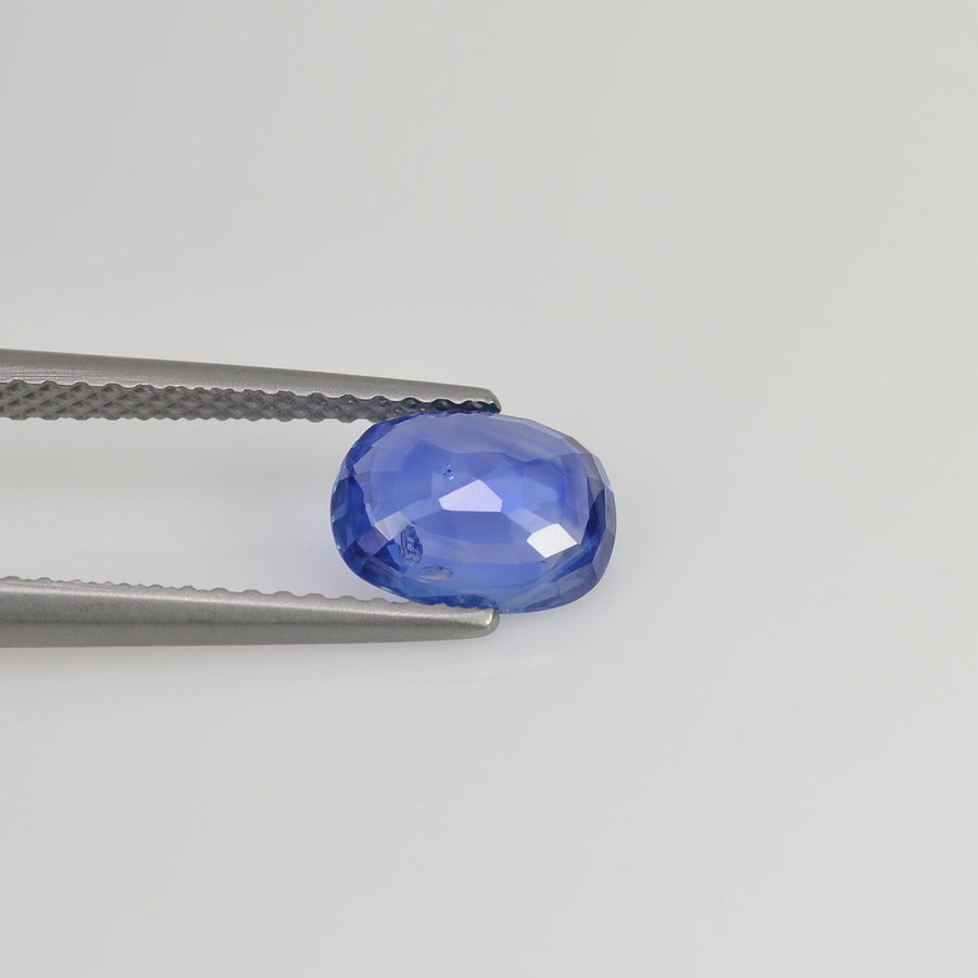 1.45 cts Unheated Natural  Blue Sapphire Loose Gemstone Cushion Cut - Thai Gems Export Ltd.