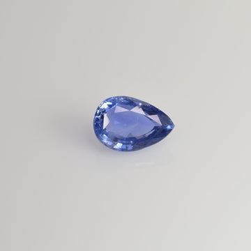 1.79 cts Unheated Natural Blue Sapphire Loose Gemstone Pear Cut Certified
