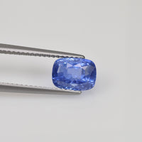 2.69 cts Unheated Natural  Blue Sapphire Loose Gemstone Cushion Cut