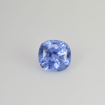 3.10 cts Unheated Natural Blue Sapphire Loose Gemstone Cushion Cut Certified