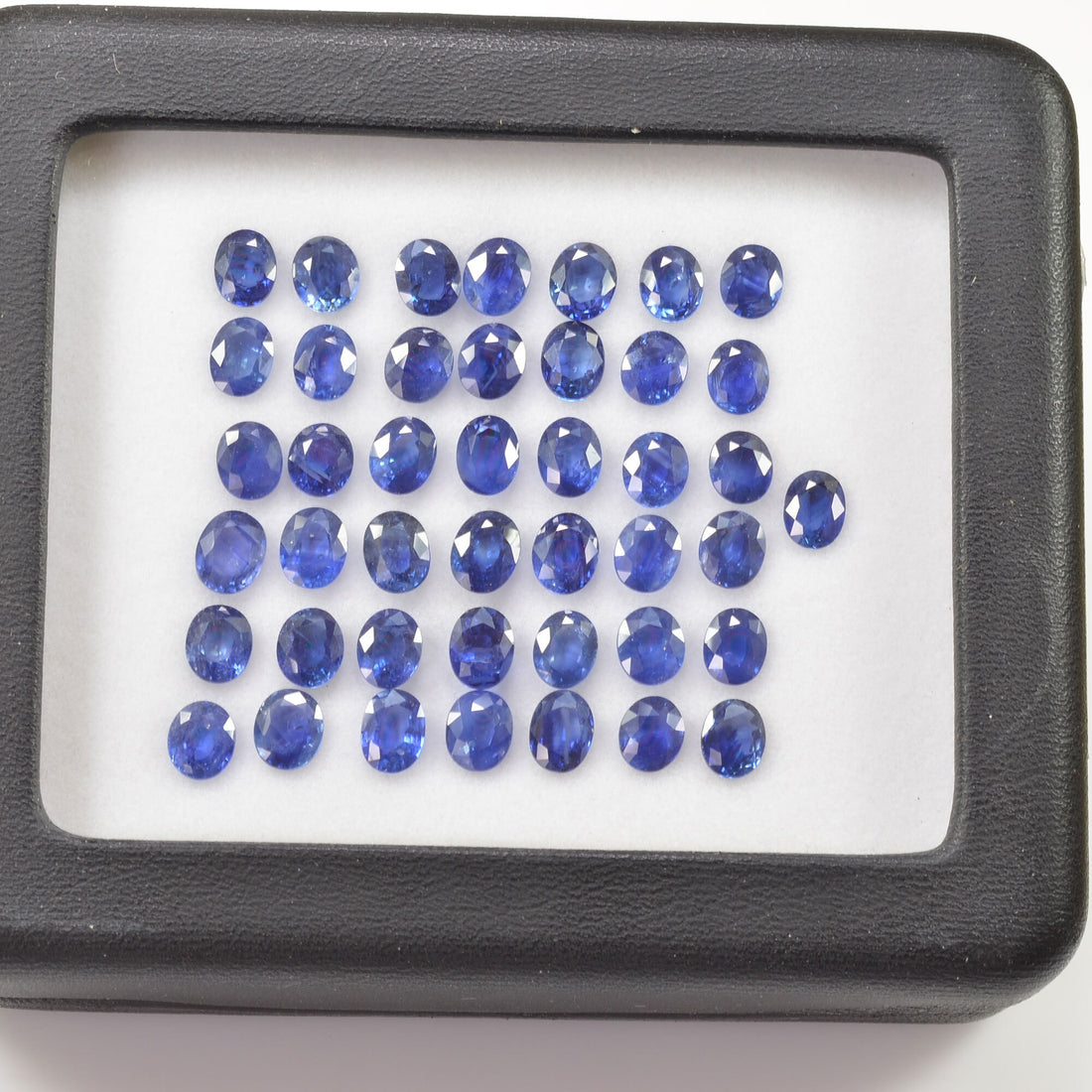 6x5 Natural Calibrated Sri Lanka Blue Sapphire Loose Gemstone Oval Cut