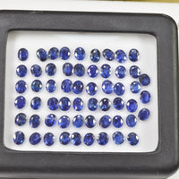 6x5 Natural Calibrated Sri Lanka Blue Sapphire Loose Gemstone Oval Cut