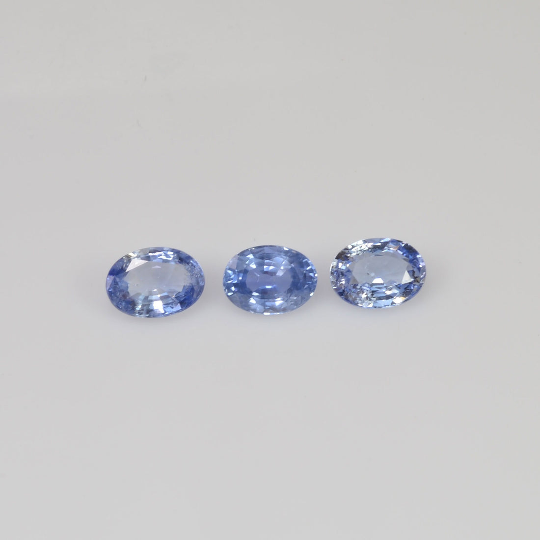 7x5 Natural Calibrated Sri Lanka Blue Sapphire Loose Gemstone Oval Cut