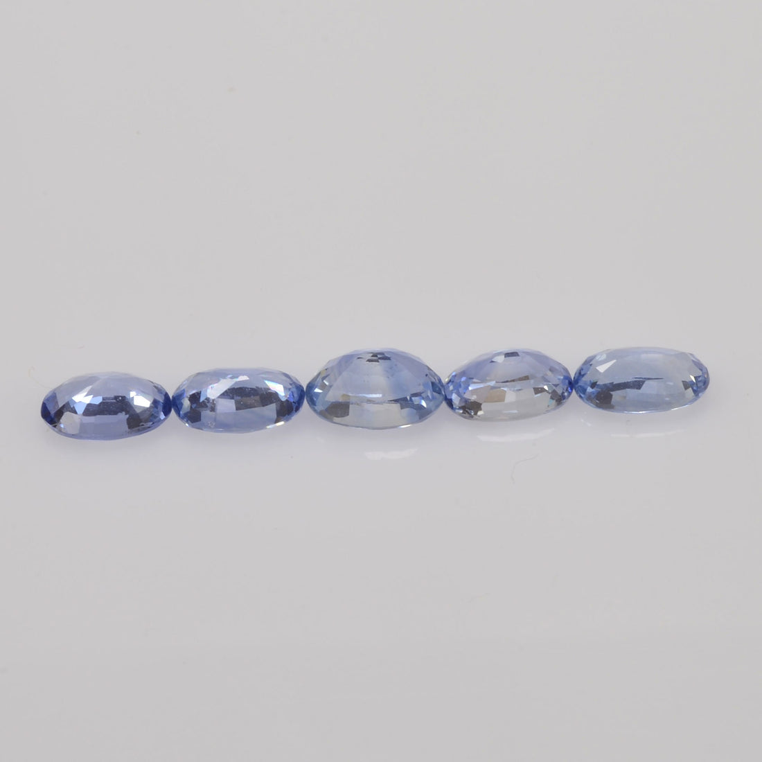 5x3 Natural Calibrated Sri Lanka Blue Sapphire Loose Gemstone Oval Cut