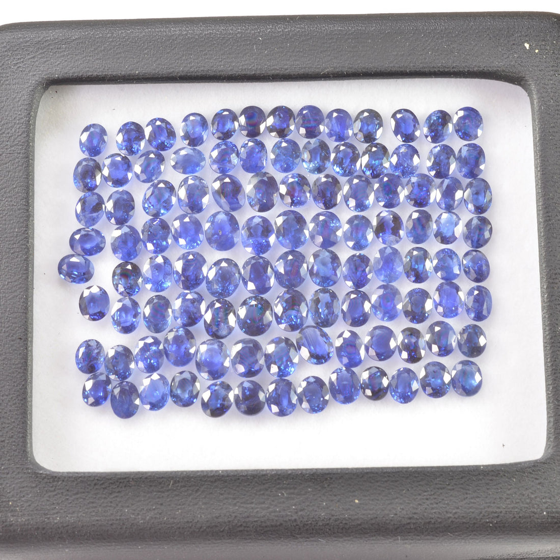 5x4 Natural Calibrated Sri Lanka Blue Sapphire Loose Gemstone Oval Cut