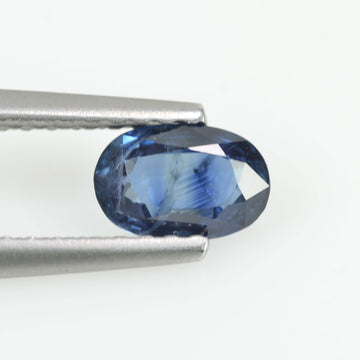 0.63 cts Natural Blue Sapphire Loose Gemstone Oval Cut