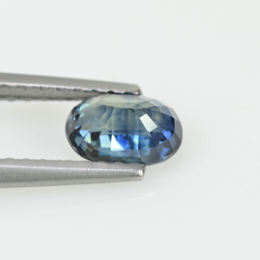 0.84 cts Natural Teal Blue Green Sapphire Loose Gemstone Oval Cut