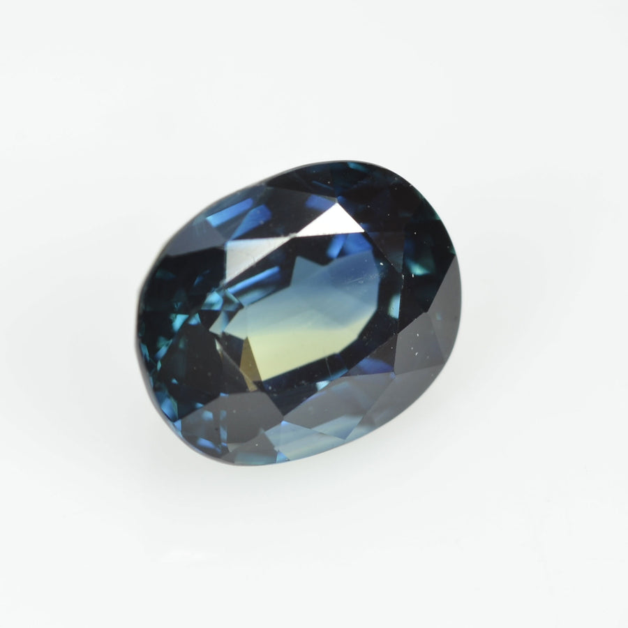 1.91 cts Natural Teal Blue Green Sapphire Loose Gemstone Oval Cut - Thai Gems Export Ltd.