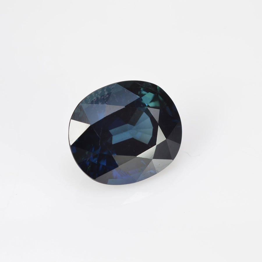 3.71 cts Natural Teal Blue Green Sapphire Loose Gemstone Oval Cut