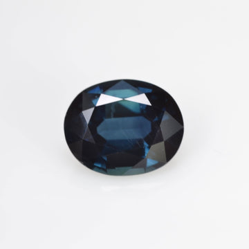 3.72 cts Natural Teal Blue Green Sapphire Loose Gemstone Oval Cut
