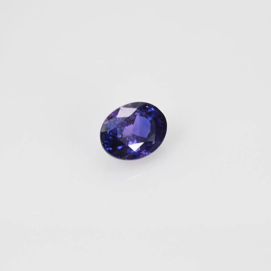0.78 cts Natural Purple Sapphire Loose Gemstone Oval Cut