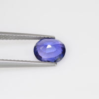 1.36  cts Natural Purple Sapphire Loose Gemstone Oval Cut