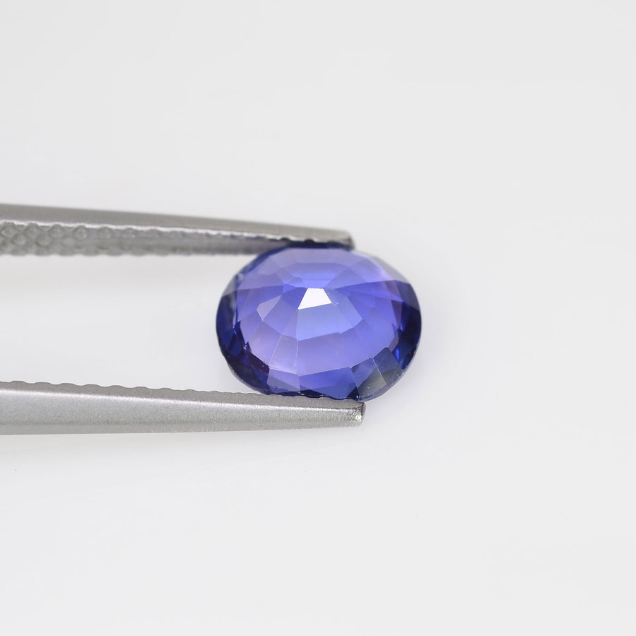 1.36  cts Natural Purple Sapphire Loose Gemstone Oval Cut