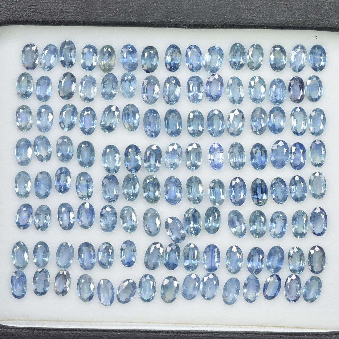 5x3 mm Natural Calibrated Blue Sapphire Loose Gemstone Oval Cut