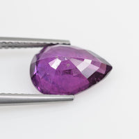 3.43 cts Natural Fancy Pink Sapphire Loose Gemstone Pear Cut