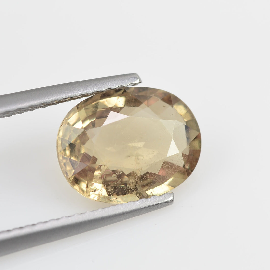 3.11 cts Natural Yellow Sapphire Loose Gemstone Oval Cut