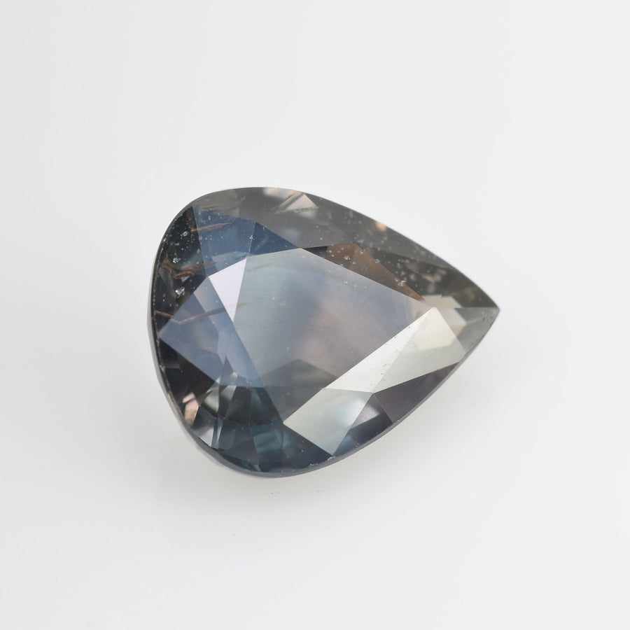 3.41 cts Natural Bi-color Sapphire Loose Gemstone Pear Cut