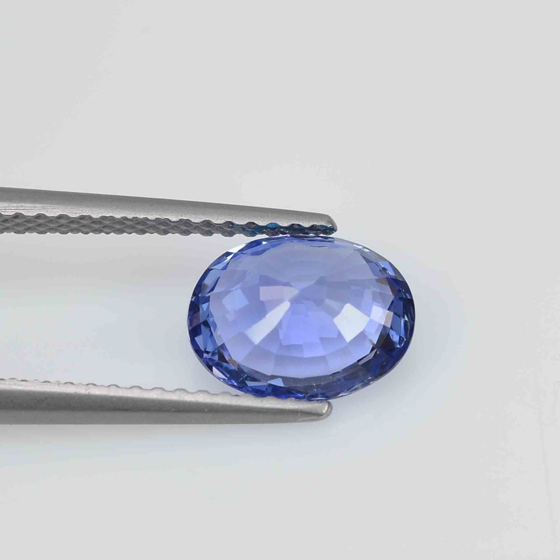 2.16 cts Unheated Natural Blue Sapphire Loose Gemstone Oval Cut Certified