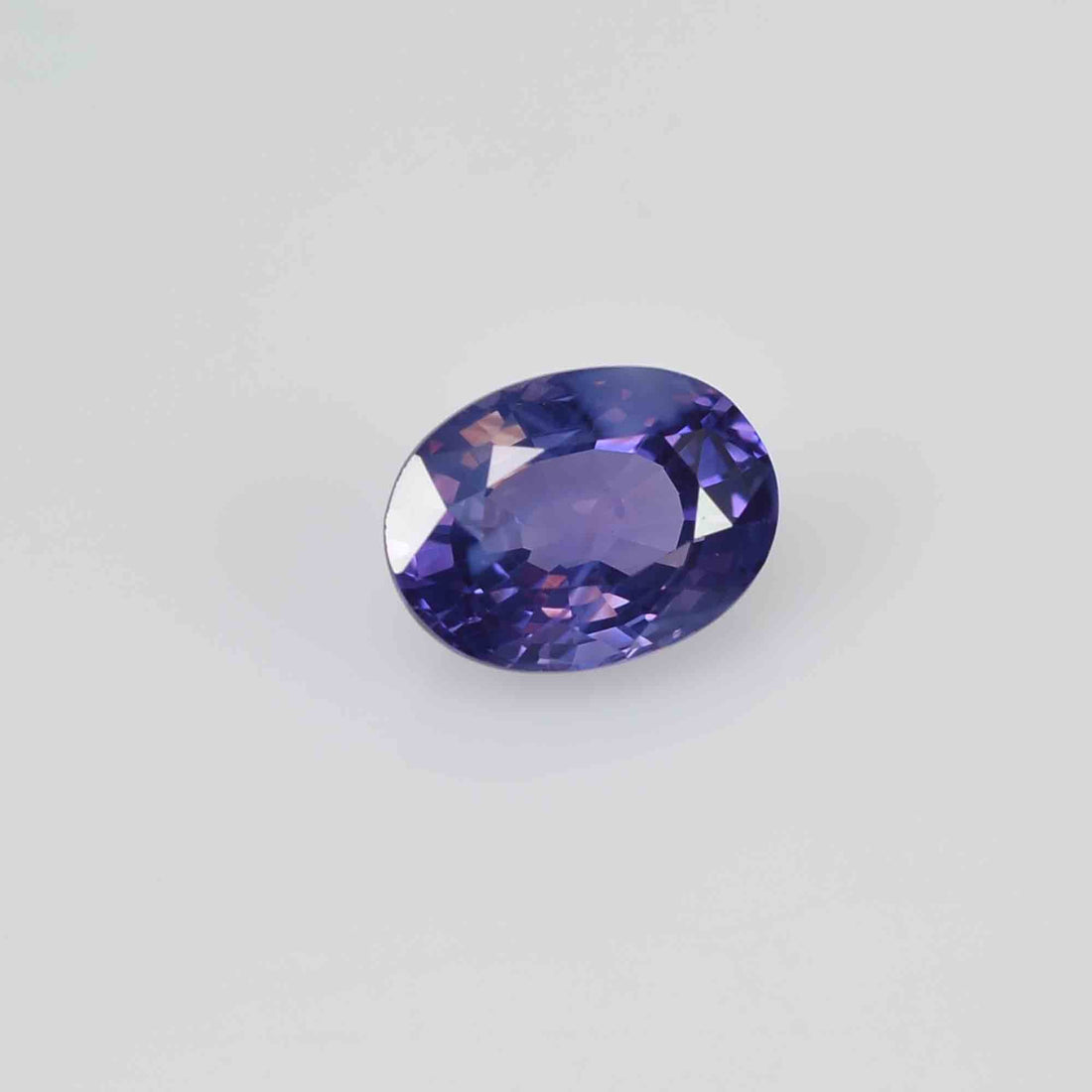 1.28 cts Natural Purple Sapphire Loose Gemstone Oval Cut