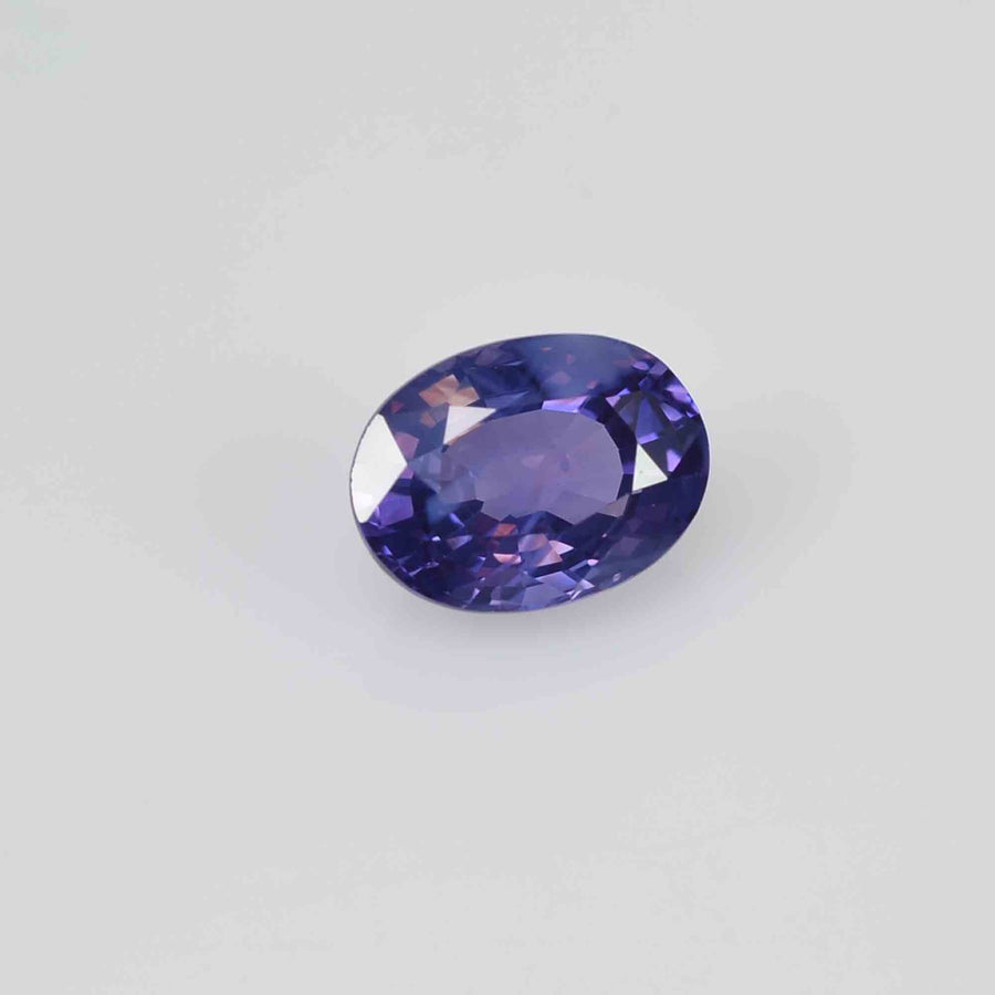 1.28 cts Natural Purple Sapphire Loose Gemstone Oval Cut