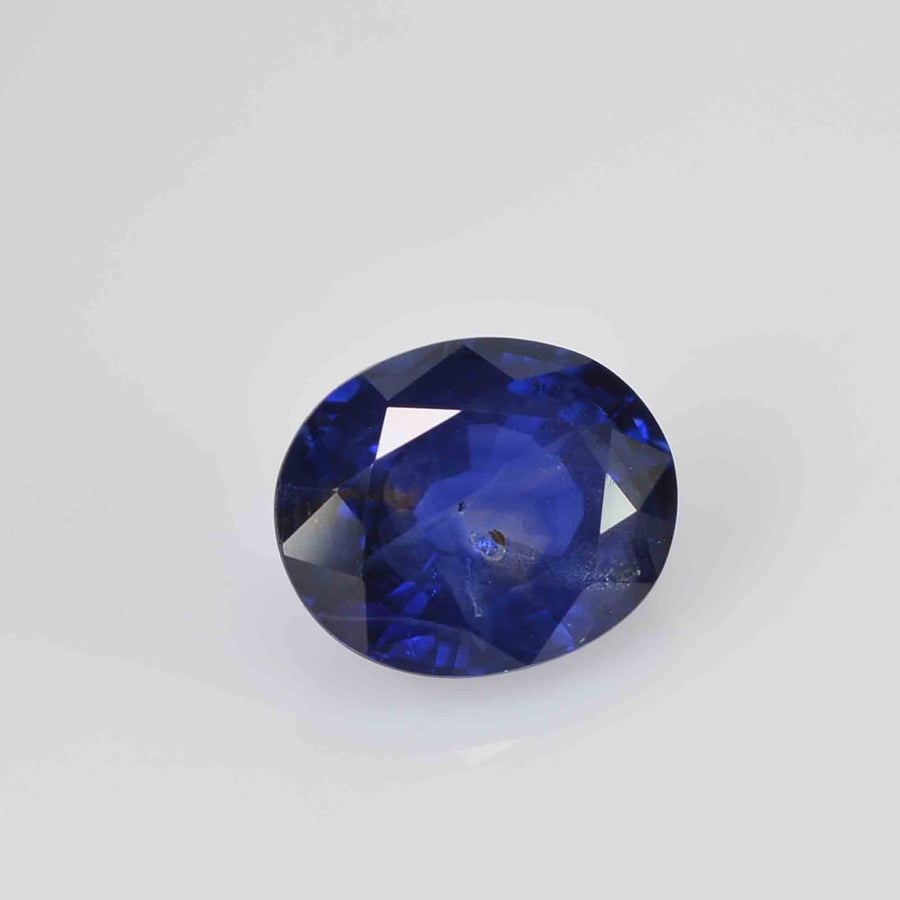 2.41 cts Natural Blue Sapphire Loose Gemstone Oval Cut