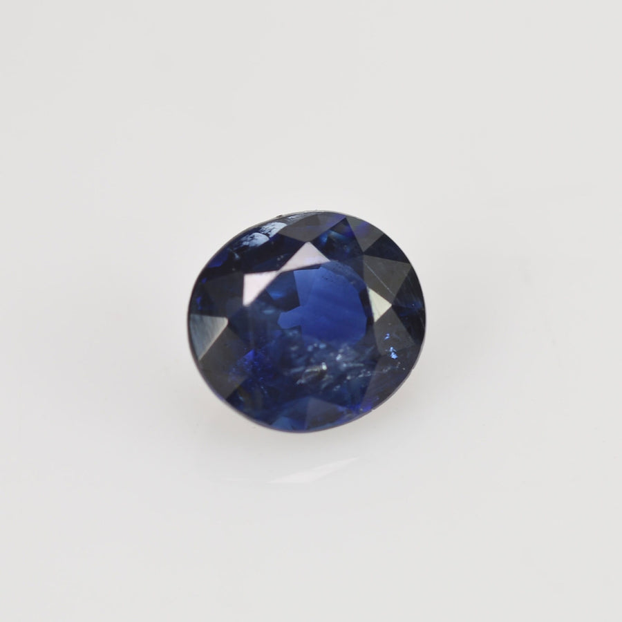 0.62 Cts Natural Blue Sapphire Loose Gemstone Oval Cut