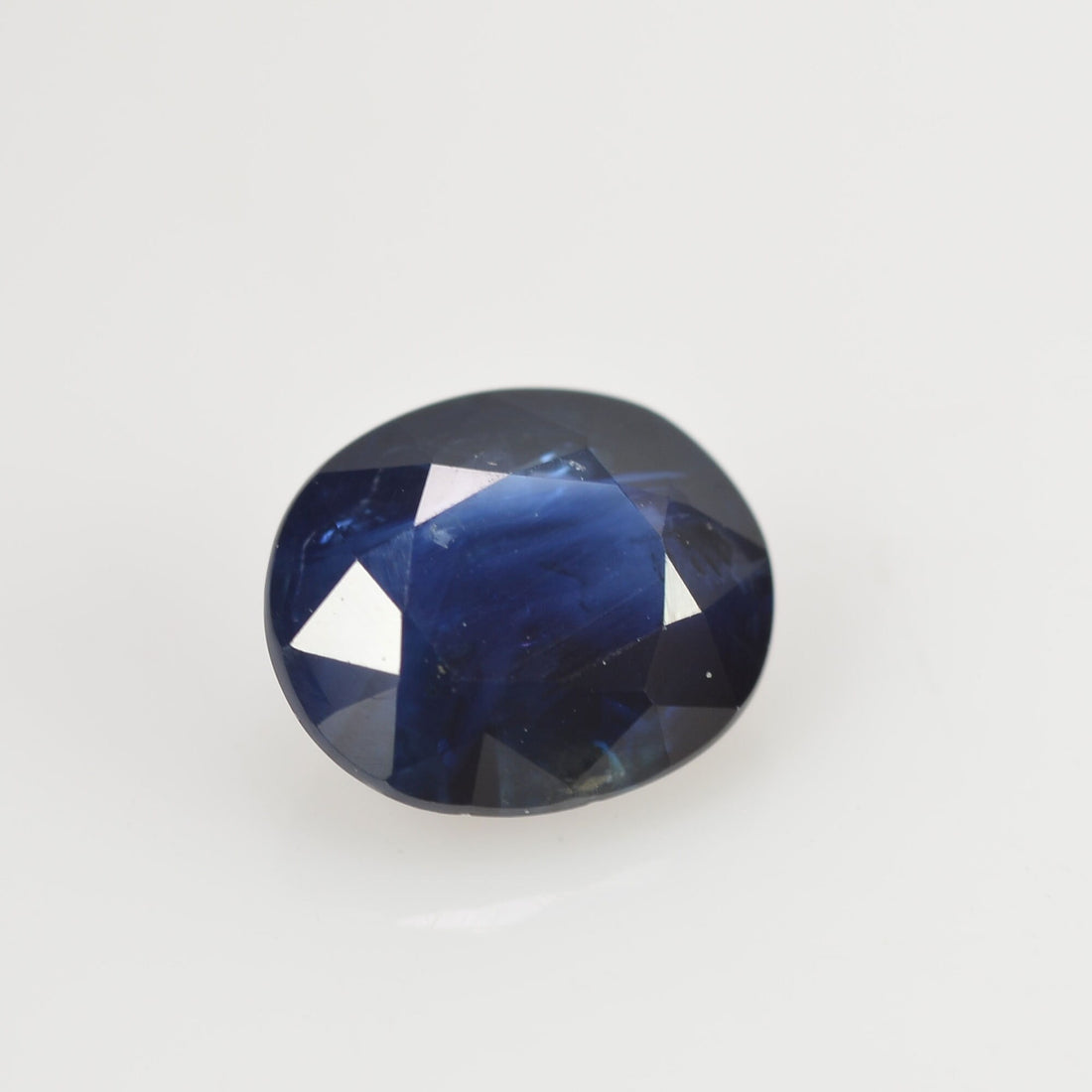 0.96 Cts Natural Blue Sapphire Loose Gemstone Oval Cut