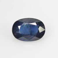1.32 Cts Natural Blue Sapphire Loose Gemstone Oval Cut