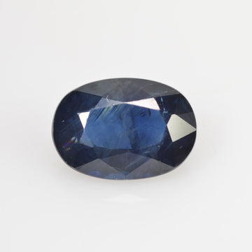 1.32 Cts Natural Blue Sapphire Loose Gemstone Oval Cut